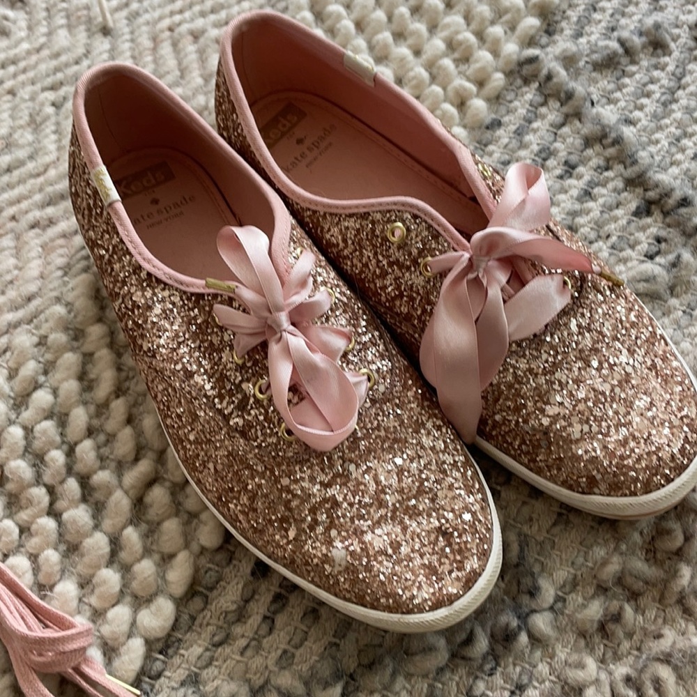 Kate Spade Glitter Keds